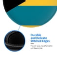 thumbnail image 5 of Flag Of The Bahamas Round MousePad with Stitched Edge Non-Slip Rubber Base Mouse Mat for Office & Home (7.9 x 7.9), 5 of 6
