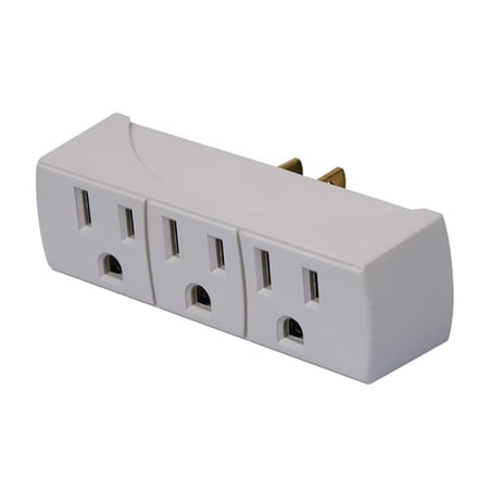 Philips Brand 3 Outlets Grounded Tap