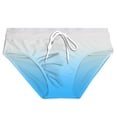 thumbnail image 2 of Mens Swim Briefs Bikini Quick Dry Underwear Drawstring Sport Swimsuit Breathable Beach Soft Thong Underwear C S, 2 of 5