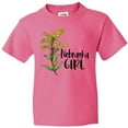 thumbnail image 3 of Inktastic Nebraska Girl Goldenrod Flower Youth T-Shirt, 3 of 5