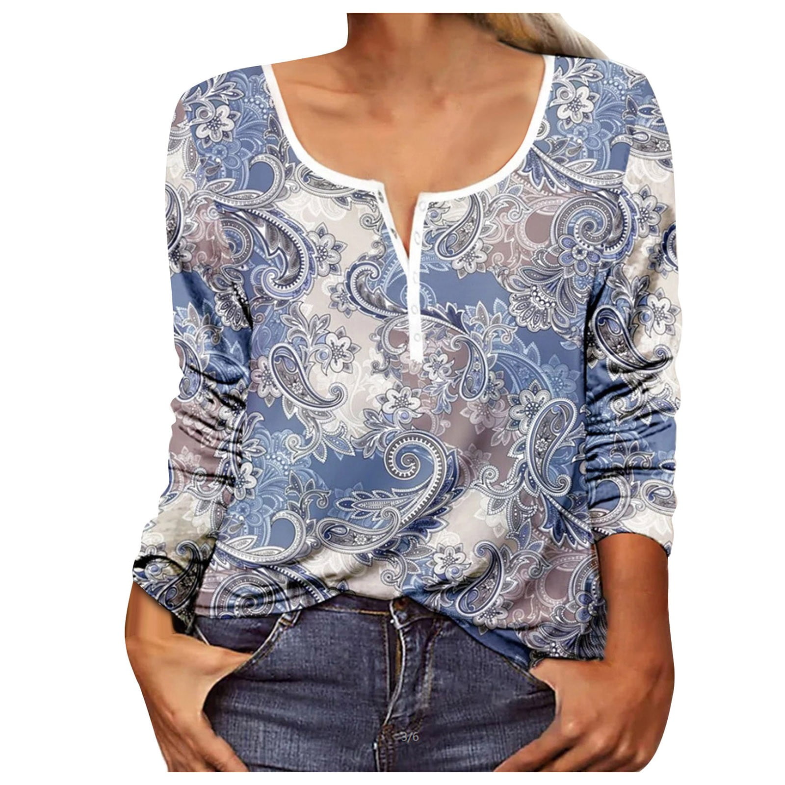 YDKZYMD Trendy 3/4 Sleeve Womens Dressy Tops Weddings Oversized Womens Sexy Blouses and Tops