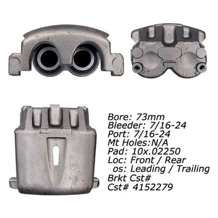 Centric 141.83001 - Remanufactured Semi-Loaded Rear Brake Caliper