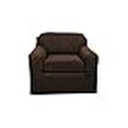 thumbnail image 3 of Maytex Pixel Housse Extensible 2 Pcs pour Chaise, Chocolat, 3 of 4