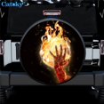 thumbnail image 1 of Cool Basketball Universe Exploration Tire Covers Wheel Cover Protectors Weatherproof UV Protection Spare Tire, 1 of 5