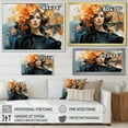 thumbnail image 4 of Designart "Jazz Musician African American Influence II" People Wall Art - Global Red African American Art Living Room Canvas Art, 4 of 4