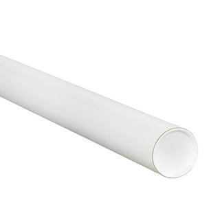 Mailing Tube with Plastic End Caps (3” x 24”)
