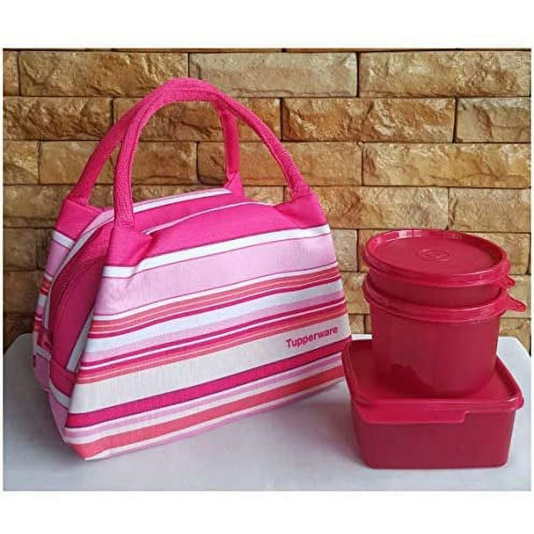 Tupperware Pink Spring Surprise Lunch Set