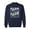 Navy, variant on Please Please Please Crewneck Sweatshirt