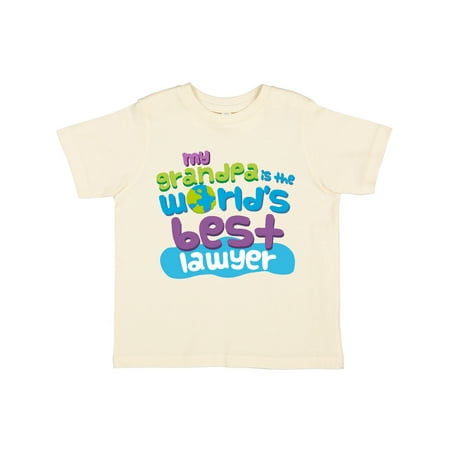 

Inktastic Grandpa Lawyer Attorney Gift Gift Toddler Boy or Toddler Girl T-Shirt