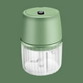 thumbnail image 4 of Electric Mini Food Chopper, Ongmies Food Chopper Usb Rechargeable One Button Operation Easy to Use Energy Saving Garlic Chopper, Green, 4 of 6