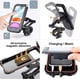 thumbnail image 4 of Soporte impermeable para teléfono de bicicleta, soporte para teléfono inteligente para scooter de 360° con cubierta para lluvia, soporte para teléfono para motocicleta, 4 of 5