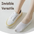 thumbnail image 7 of 5 pairs No Show Socks for Womens Size 6-9, Ultra Low Cut Liner Silk Breathable Socks Ice Feeling socks, Nonslip Liner Invisible Hidden Thin Socks, 7 of 7