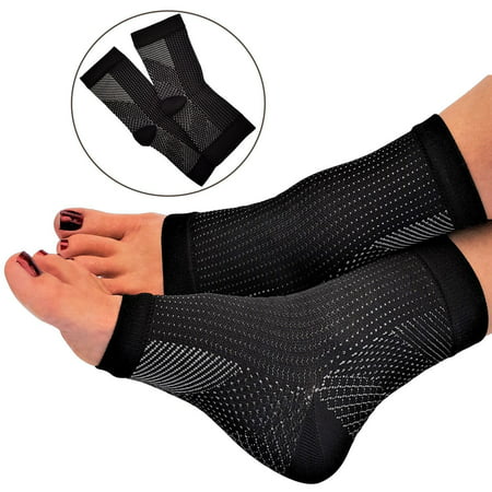 1 Pair Unisex Plantar Fasciitis Compression Socks Foot Ankle Sleeve Anti Fatigue Swelling Relief Socks Health Women & Men (Best Compression Socks For Swelling)