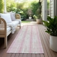 thumbnail image 6 of Addison Rugs Chantille Indoor/Outdoor Transitional Stripes Pink Washable Runner Rug, 2'3" x 7'6", 6 of 6