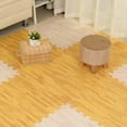 thumbnail image 4 of Home Floor Mat Carpet Blanket Exercise Crawling Mat EVA Rug Gym Bathroom EVA Rug Kid Play Crawling Wood Pattern Foam Carpet, 4 of 9