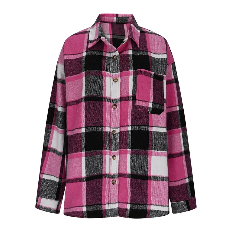 F/CE. WOOL CHECK OVERSIZED JACKET