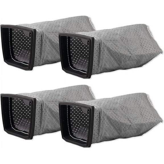 4 Pack Cloth Bags Replacement for Hoover Porta Power Swingette S1015 S1029 and CH30000 Commercial Canister Vacuum, Replace Part 43662023