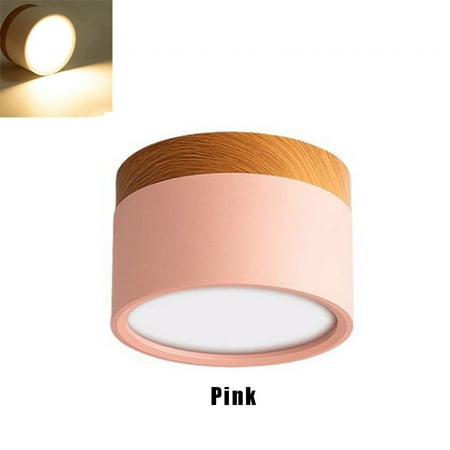 

Rosnek 7W 15W LED Downlight Modern Colorful Ceiling Spot Lamp AC 85-265V Nordic Macaron Colour Spot Light Bedroom Living Room Decoration Light
