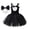 Black, variant on Aayomet Teen Dresses Girls Fall Dress Round Neck Long Sleeve Ruffle Fan Swing Maxi Long Dresses with Belt,Black 5-6 Years
