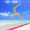 thumbnail image 4 of Goplus 10FT Inflatable Gymnastics Tumbling Mat w/ Pump Indoor Outdoor Pink, 4 of 10