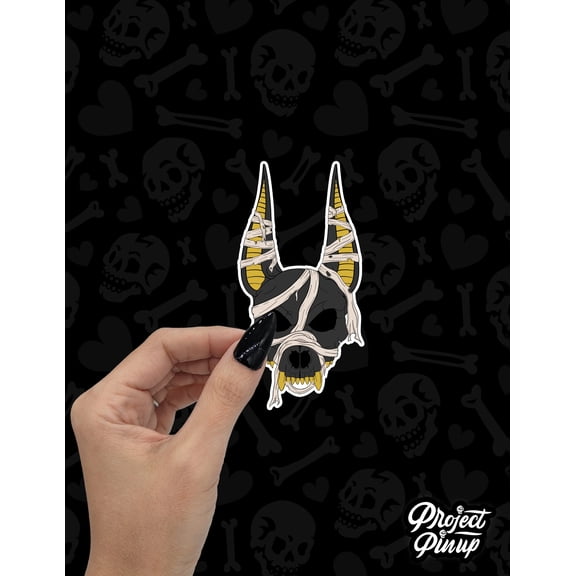 Anubis Mummy Vinyl Sticker