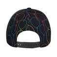 thumbnail image 6 of Fotbe Colorful Balloons Baseball Cap, Colorful Balloons Print Dad Hat,Outdoor Hat,Adjustable Sports Cap, Perfect For Activities, 6 of 9