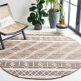 thumbnail image 2 of SAFAVIEH Natural Fiber Lucinda Geometric Area Rug, Natural/Ivory, 6' x 6' Round, 2 of 8