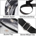 thumbnail image 2 of Clear Crossbody Bag, Clear Purse Stadium Approved, Shoulder Bag, 2 of 6