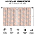 thumbnail image 2 of Blackout Kids Curtains,Princess Flower Dress Pattern Childrens Insulated Curtains Set Of 2,Bedroom Essentials,Toddler Room Decor 42"x54", 2 of 5