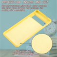 thumbnail image 3 of Designed for Google Pixel 7 2022 Case,Slim Liquid Silicone Rubber Shockproof Phone Cover with Wrist Strap Soft Anti-Scratch Microfiber Lining Protection Case for Google Pixel 7 (Yellow), 3 of 15