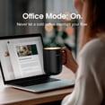 thumbnail image 2 of Vsitoo S3 Plus 14oz Heated Coffee Mug - Temperature Control Smart Mug with Mug Warmer, Auto-Sensing AI Heats Drinks to 120-150&deg;F Hands-Free.Ideal, 2 of 9
