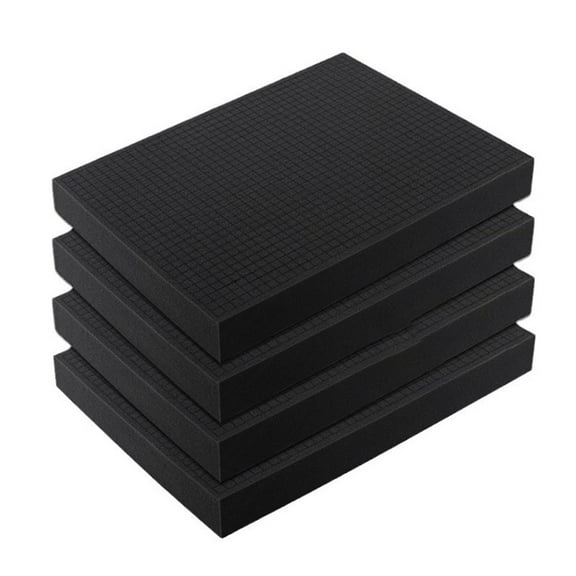 High-Density Foam Sponge Blocks for Durable 4pc Set for DIY Crafting & Modeling