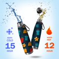 thumbnail image 2 of Christmas 29oz Stainless Steel Insulated Thermos with Tea Filter, 360° Printed Travel Bottle, Leakproof BPA-Free Flask with Anti-Slip Base, 304 Inner & 201 Outer, Vacuum Cup, 2 of 6