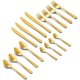 thumbnail image 1 of Set de Cubiertos Ideen de Acero Inoxidable Color Dorado para 4 personas - 16 piezas, 1 of 5