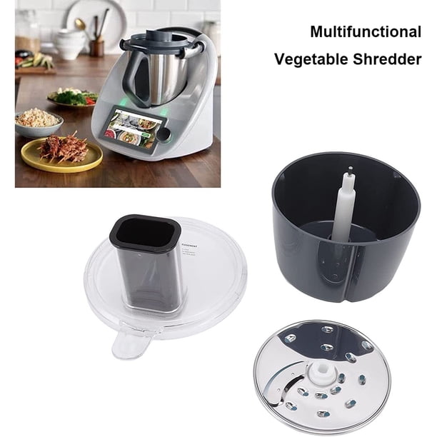Cortador Licuadora Rebanador Accesorio Recipiente Acero Inoxidable para Thermomix TM5 TM6