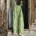 thumbnail image 2 of Combinaison Sans Manches Imprimée pour la Fête de l'Indépendance pour Femmes, Polyester Décontracté à Deux Poches, Longueur Régulière, Bleu, pour Sorties et Fêtes d'Été, 2 of 5