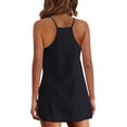 thumbnail image 4 of Biezeib Women Shorts Set, False 2-piece Slip Dress with Elastic Waist Shorts Summer Outfit, 4 of 4