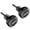 Black, variant on LEKATO Bass Guitar Strap Locks Security Quick Release Guitar Strap Locks Set Retainer System for Electric Acoustic Guitar Bass Ukulele Strap