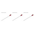 thumbnail image 3 of ZLight Pet Teaser Plastic Long Handle Teasing Rod Stick Bell Interactive Pet Toy black 3Set, 3 of 6