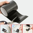 thumbnail image 2 of LOVERLYZ 2PCS Water Pipe Repair Waterproof Sealed Tape Leakproof Washbasin Emergency Mending Tape for Bathroom Kitchen (Black), 2 of 8