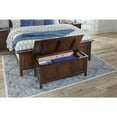 thumbnail image 3 of A-America Westlake Transitional Solid Wood Blanket Chest in Cherry Brown, 3 of 7