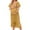 Yellow, variant on MEZZALL Womens Dress Floral Square Neck Midi Dresses Maternity Dress Pregnant Casual A-Line Dress Long Flowy Smocked Dress Classic Dailywear L