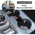 thumbnail image 2 of Car Center Console Cup Holder Divider Storage Box Compatible with Ford Maverick 2022 2023 Central Console Cup Holder Storage Box Organizer Cup Drink Holder Storage Box Cup Stand ABS Insert Accessories, 2 of 16
