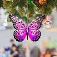 thumbnail image 2 of MOQIN Metal Butterfly Wall Art Decor, Outdoor Fence Decoration, Hanging for Garden Yard Living Room Bedroom Patio Balcony,Gift for Mom Dad Friends, 2 of 5