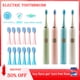 thumbnail image 2 of Cepillo de dientes eléctrico IPX7, resistente al agua, sónico, limpieza profunda, blanqueamiento, cerdas suaves DuPont, botón grande, vibración, 2 of 5