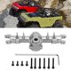 thumbnail image 5 of Carcasa Del Eje Delantero RC, Cubierta De Carcasa Del Eje Delantero De Repuesto De Metal De Alta Dureza Para Coche 1/24 RC ANGGREK Plata, 5 of 8