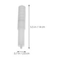 thumbnail image 2 of VORCOOL 2Pcs White Plastic Spring Loaded Toilet Paper Roller Insert for Secure Dispensing in Bathrooms, 2 of 8