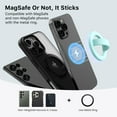 thumbnail image 4 of MyBat Pro Magnetic Silicone Ring Grip Phone Holder with MagSafe Compatibility, Loop Grip, Green, 4 of 6