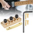 thumbnail image 3 of Guitar String Lock Nut, String String Lock Nut Lightweight Headstock  For Guitar Maple Bridge, 3 of 8