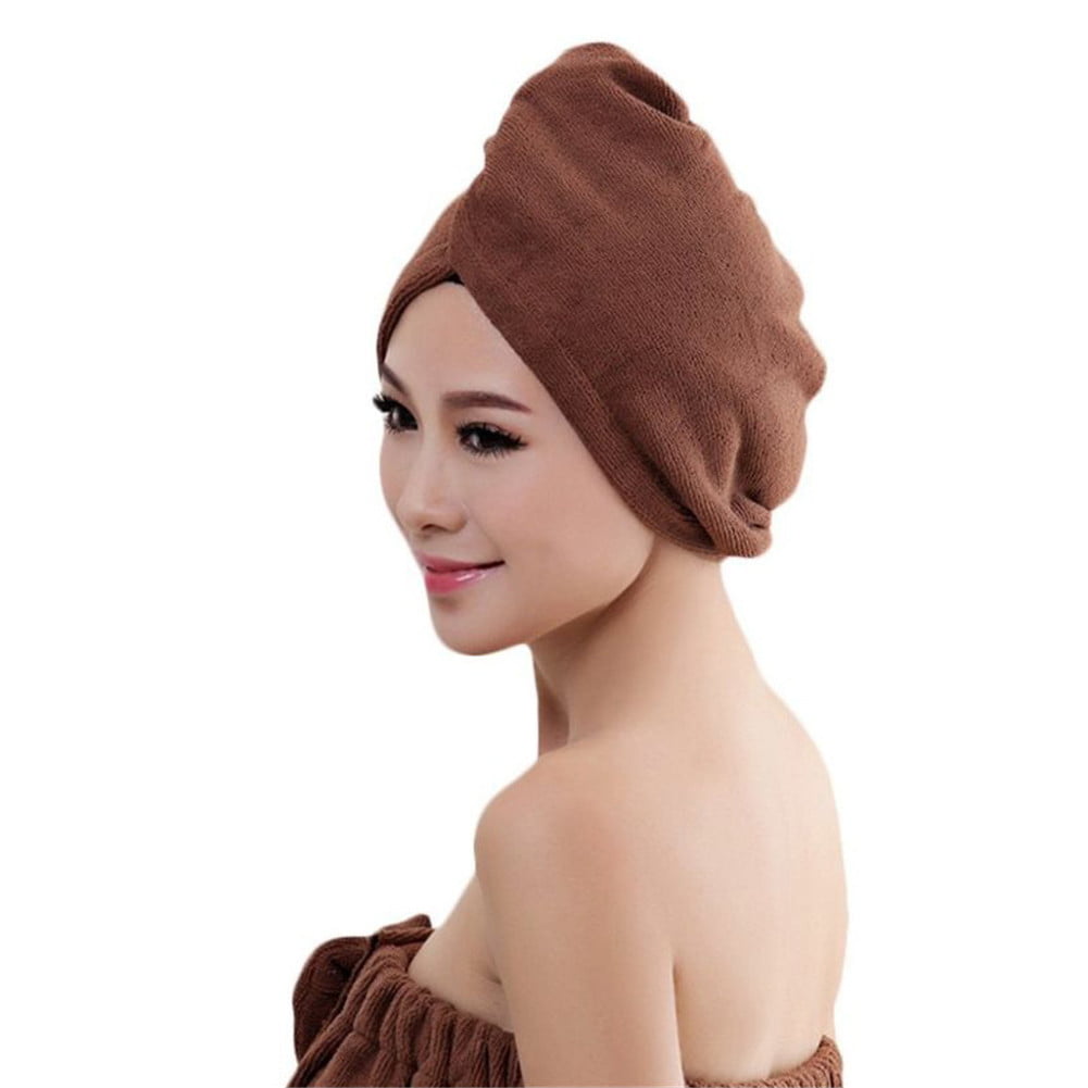 Hat Cap Spa Towel Bath Salon Dryer Hair Drying Magic Quick Dry Towel 